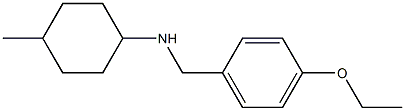 N-[(4-ethoxyphenyl)methyl]-4-methylcyclohexan-1-amine Structure