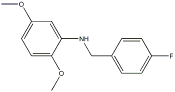 N-[(4-fluorophenyl)methyl]-2,5-dimethoxyaniline