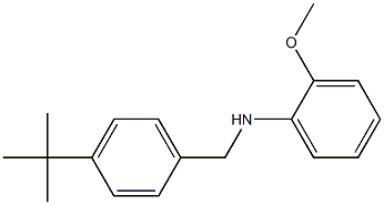  N-[(4-tert-butylphenyl)methyl]-2-methoxyaniline