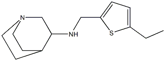 N-[(5-ethylthiophen-2-yl)methyl]-1-azabicyclo[2.2.2]octan-3-amine