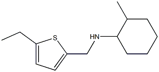 N-[(5-ethylthiophen-2-yl)methyl]-2-methylcyclohexan-1-amine Struktur