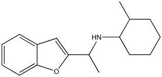 N-[1-(1-benzofuran-2-yl)ethyl]-2-methylcyclohexan-1-amine Structure