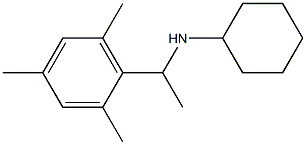 N-[1-(2,4,6-trimethylphenyl)ethyl]cyclohexanamine|