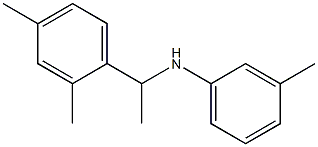 N-[1-(2,4-dimethylphenyl)ethyl]-3-methylaniline Struktur