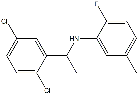 N-[1-(2,5-dichlorophenyl)ethyl]-2-fluoro-5-methylaniline