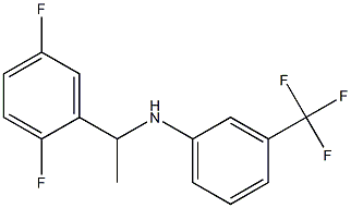 N-[1-(2,5-difluorophenyl)ethyl]-3-(trifluoromethyl)aniline