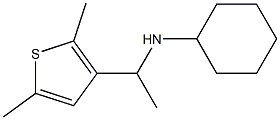 N-[1-(2,5-dimethylthiophen-3-yl)ethyl]cyclohexanamine