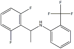 N-[1-(2,6-difluorophenyl)ethyl]-2-(trifluoromethyl)aniline|