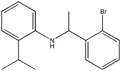 N-[1-(2-bromophenyl)ethyl]-2-(propan-2-yl)aniline