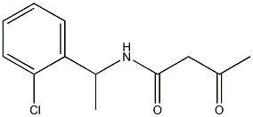 N-[1-(2-chlorophenyl)ethyl]-3-oxobutanamide