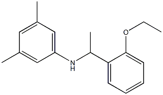 N-[1-(2-ethoxyphenyl)ethyl]-3,5-dimethylaniline 结构式