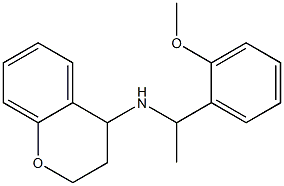 N-[1-(2-methoxyphenyl)ethyl]-3,4-dihydro-2H-1-benzopyran-4-amine