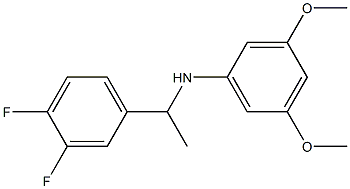 N-[1-(3,4-difluorophenyl)ethyl]-3,5-dimethoxyaniline