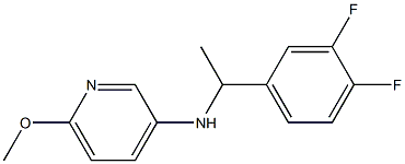 N-[1-(3,4-difluorophenyl)ethyl]-6-methoxypyridin-3-amine