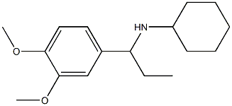 N-[1-(3,4-dimethoxyphenyl)propyl]cyclohexanamine