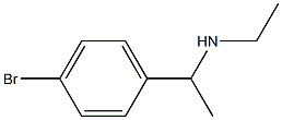 N-[1-(4-bromophenyl)ethyl]-N-ethylamine Structure