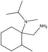 N-[1-(aminomethyl)-2-methylcyclohexyl]-N-isopropyl-N-methylamine Structure