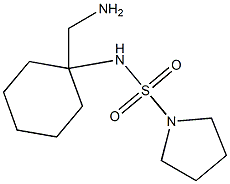 N-[1-(aminomethyl)cyclohexyl]pyrrolidine-1-sulfonamide Struktur