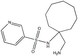 N-[1-(aminomethyl)cyclooctyl]pyridine-3-sulfonamide