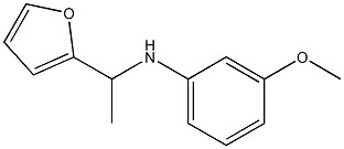 N-[1-(furan-2-yl)ethyl]-3-methoxyaniline|