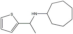 N-[1-(thiophen-2-yl)ethyl]cycloheptanamine Struktur