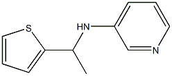 N-[1-(thiophen-2-yl)ethyl]pyridin-3-amine Structure