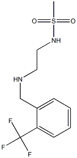  N-[2-({[2-(trifluoromethyl)phenyl]methyl}amino)ethyl]methanesulfonamide