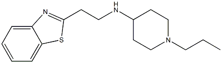 N-[2-(1,3-benzothiazol-2-yl)ethyl]-1-propylpiperidin-4-amine