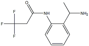 N-[2-(1-aminoethyl)phenyl]-3,3,3-trifluoropropanamide