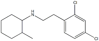 N-[2-(2,4-dichlorophenyl)ethyl]-2-methylcyclohexan-1-amine Structure