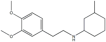  N-[2-(3,4-dimethoxyphenyl)ethyl]-3-methylcyclohexan-1-amine