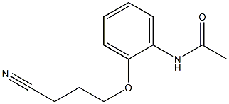 N-[2-(3-cyanopropoxy)phenyl]acetamide