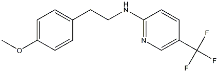  N-[2-(4-methoxyphenyl)ethyl]-5-(trifluoromethyl)pyridin-2-amine