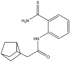 N-[2-(aminocarbonothioyl)phenyl]-2-bicyclo[2.2.1]hept-2-ylacetamide