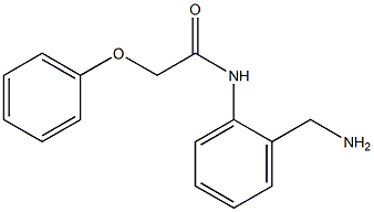 N-[2-(aminomethyl)phenyl]-2-phenoxyacetamide Structure