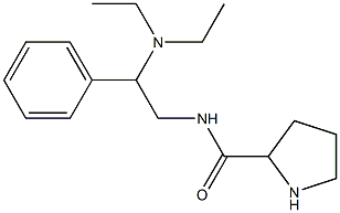 N-[2-(diethylamino)-2-phenylethyl]pyrrolidine-2-carboxamide|