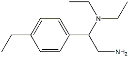 N-[2-amino-1-(4-ethylphenyl)ethyl]-N,N-diethylamine