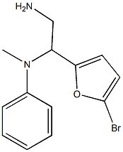  N-[2-amino-1-(5-bromo-2-furyl)ethyl]-N-methyl-N-phenylamine