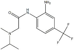  N-[2-amino-4-(trifluoromethyl)phenyl]-2-[isopropyl(methyl)amino]acetamide