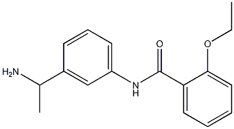 N-[3-(1-aminoethyl)phenyl]-2-ethoxybenzamide 结构式