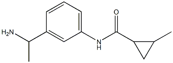 N-[3-(1-aminoethyl)phenyl]-2-methylcyclopropanecarboxamide