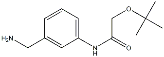 N-[3-(aminomethyl)phenyl]-2-(tert-butoxy)acetamide