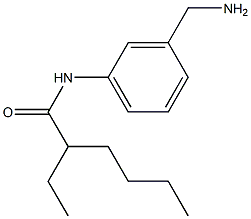 N-[3-(aminomethyl)phenyl]-2-ethylhexanamide