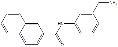 N-[3-(aminomethyl)phenyl]-2-naphthamide