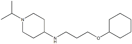 N-[3-(cyclohexyloxy)propyl]-1-(propan-2-yl)piperidin-4-amine