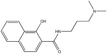 N-[3-(dimethylamino)propyl]-1-hydroxynaphthalene-2-carboxamide