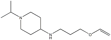 N-[3-(ethenyloxy)propyl]-1-(propan-2-yl)piperidin-4-amine