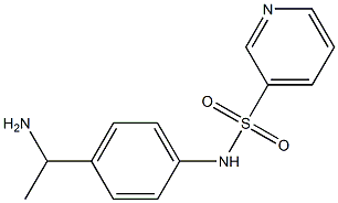 N-[4-(1-aminoethyl)phenyl]pyridine-3-sulfonamide