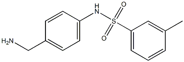 N-[4-(aminomethyl)phenyl]-3-methylbenzenesulfonamide