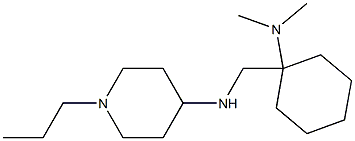 N-{[1-(dimethylamino)cyclohexyl]methyl}-1-propylpiperidin-4-amine